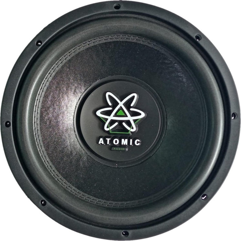Subwoofer Atomic Audio REACTIONPRO12 2500 Watts 12 Pulgadas 4 Ohms Doble Bobina