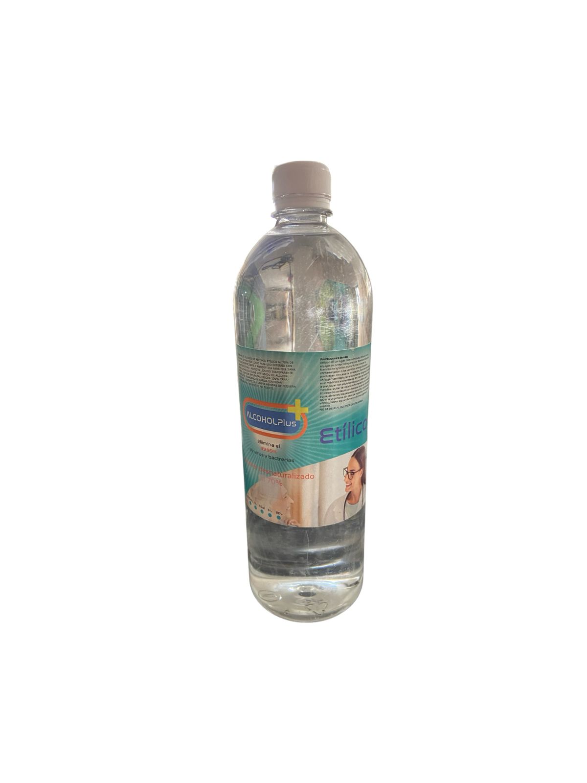 Alcohol Etílico Liberha Desnaturalizado 1l Caja 12 Pz