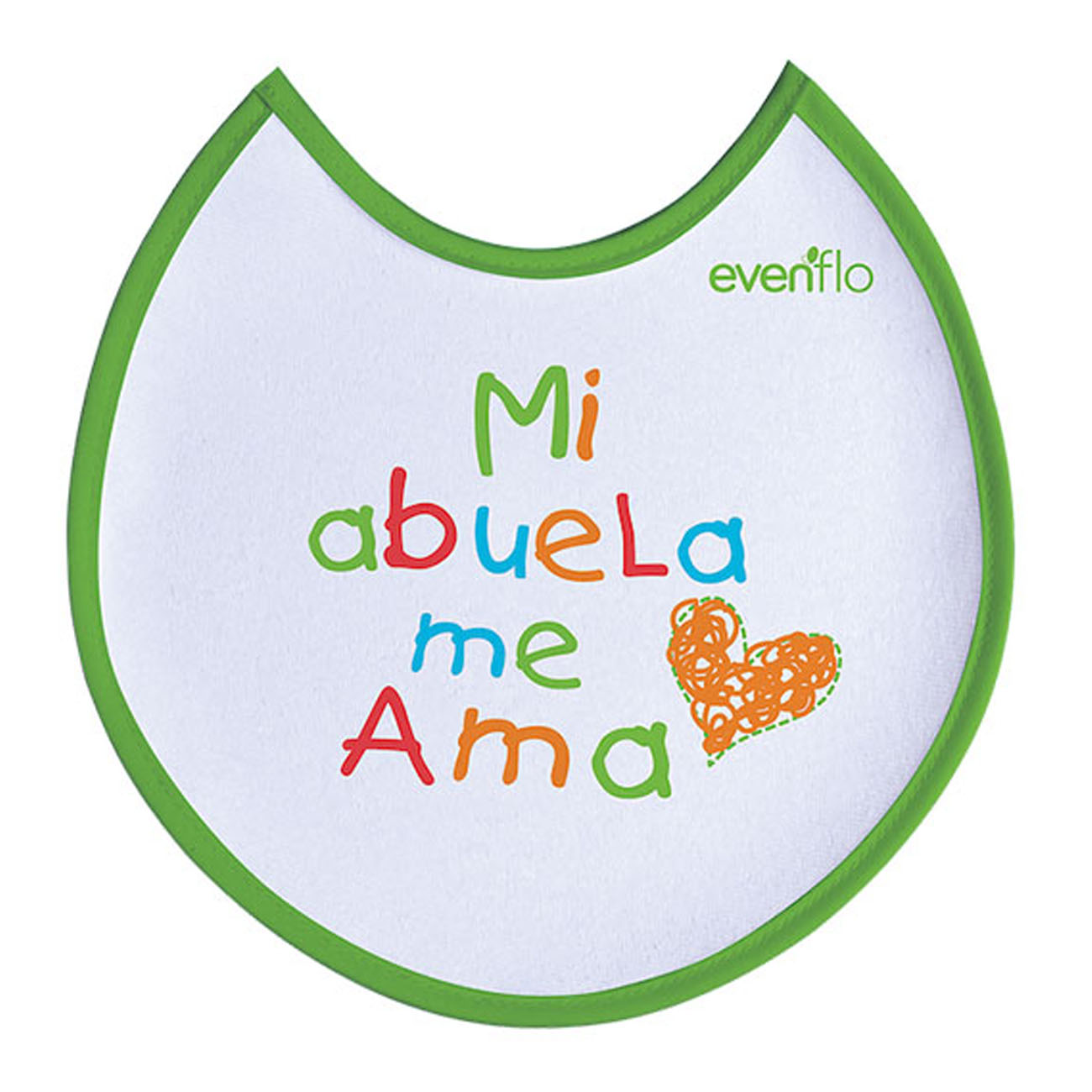 Baberos Evenflo Frases CH Paquete 3 piezas