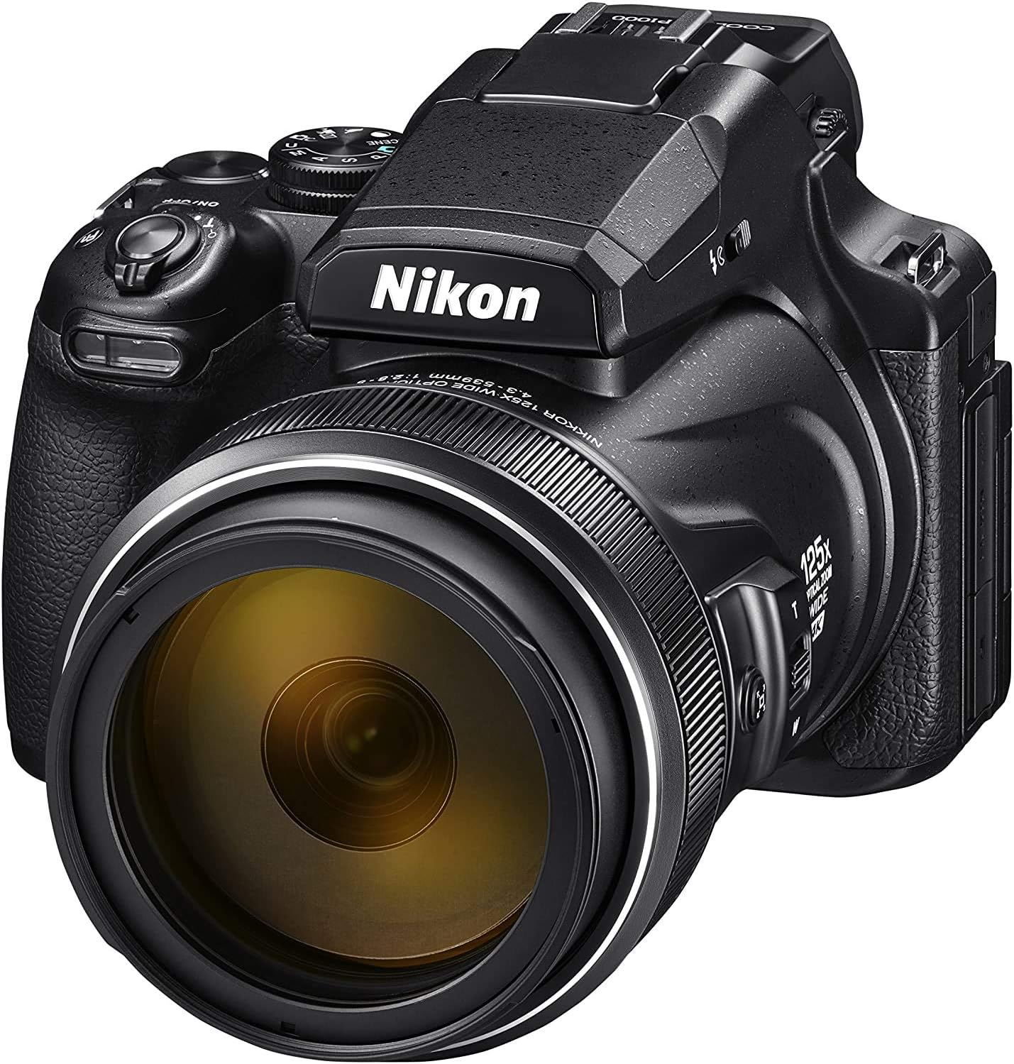 Nikon Coolpix P1000 / NIKKOR 125X Wide Optical Zoom ED VR 4.3-539mm 1:2.8-8 (Reacondicionado grado A)