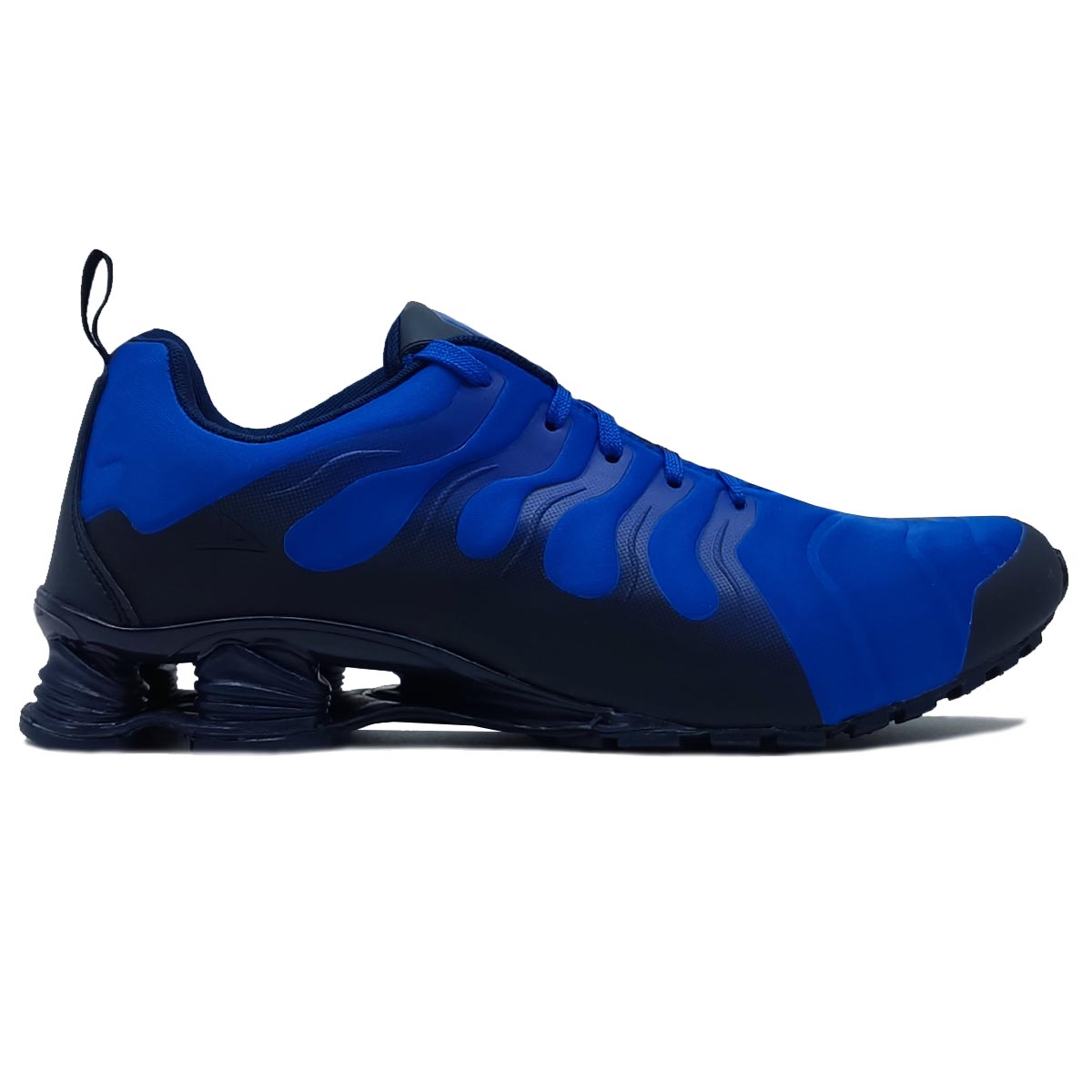 Tenis Pirma 4028 Azul Negro Hombre Deportivos Ejercicio.