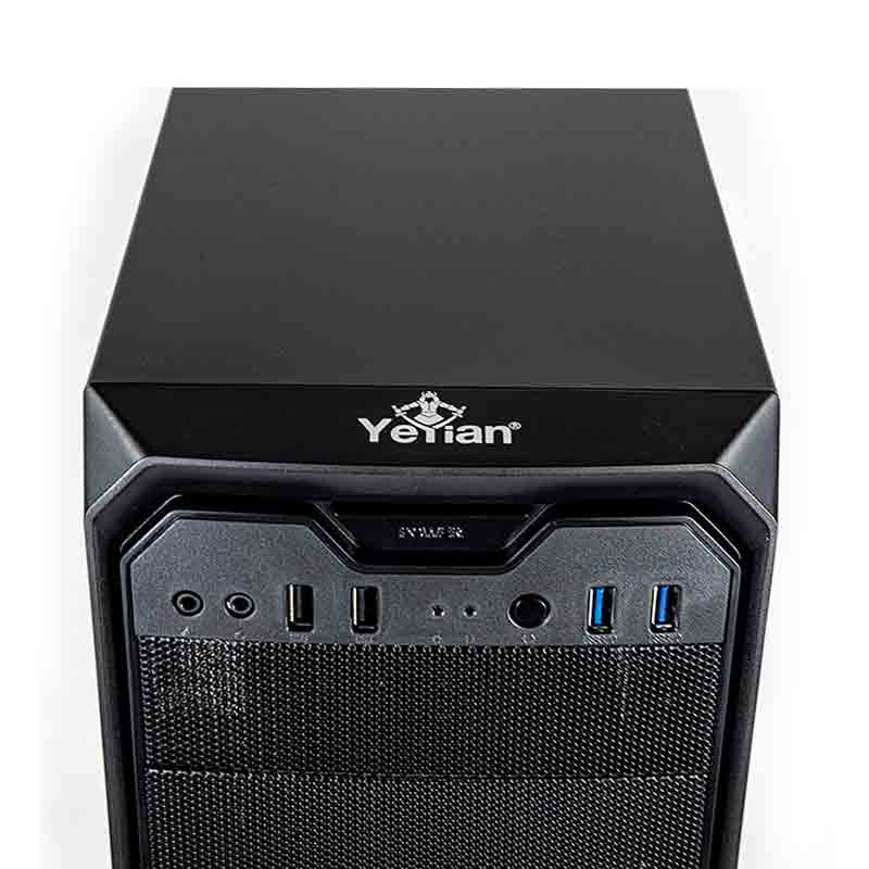 Gabinete Yeyian Stahl 900, Midi-Tower, ATX/Micro-ATX, USB 2.0, sin Fuente, 1 Ventilador LED Instalado, Negro