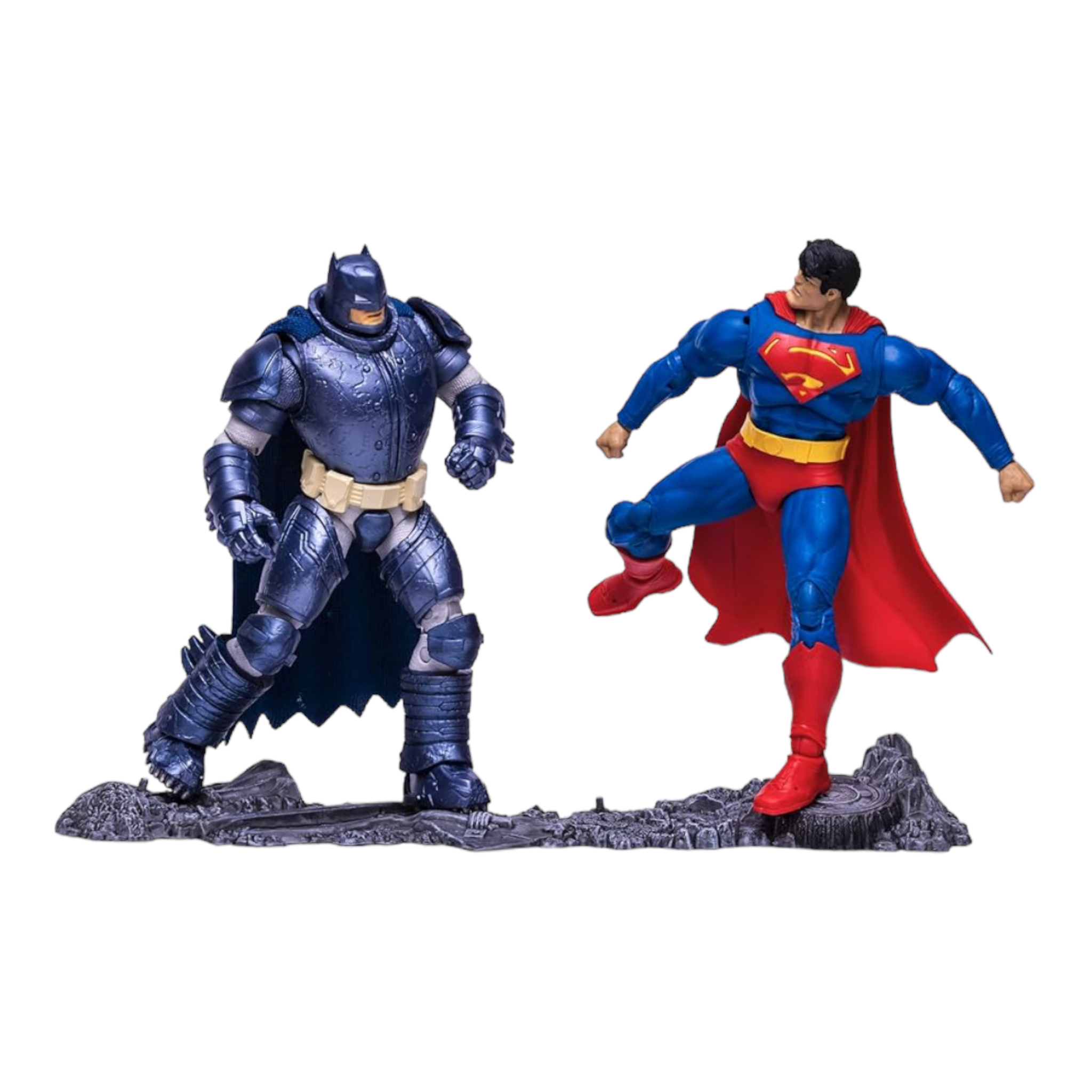 McFarlane Multiverse Superman vs. Armored Batman The Dark Knight Return DC