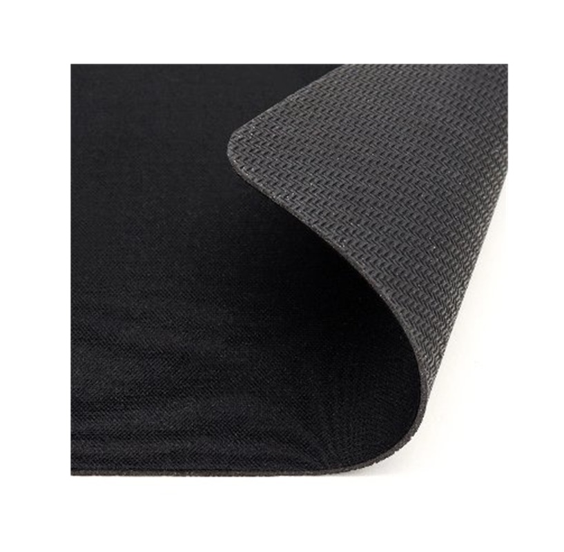 Mousepad BRobotix 497264, 24 x 20cm, Grosor 1mm, Negro
