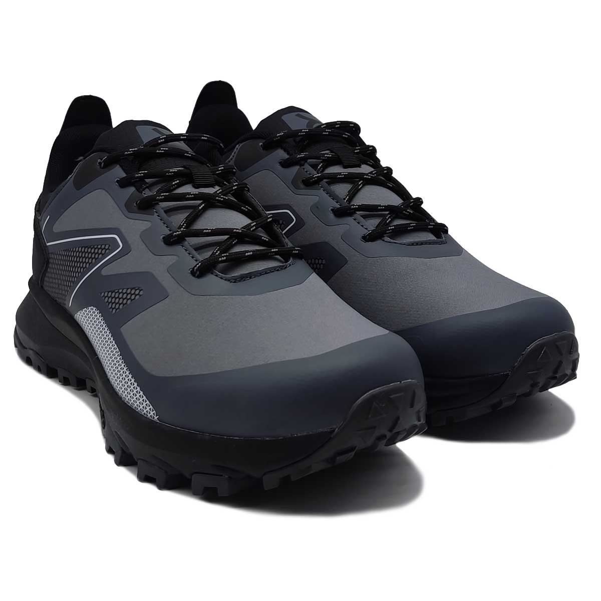 Tenis Onboard Sand Gris Negro Hombre Todo Terreno Senderismo