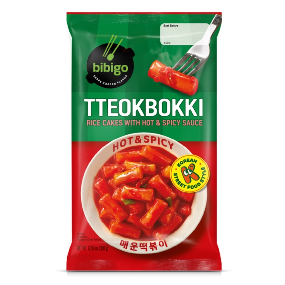 Cj Bibigo Tteokbokki Hot & Spicy 360gr