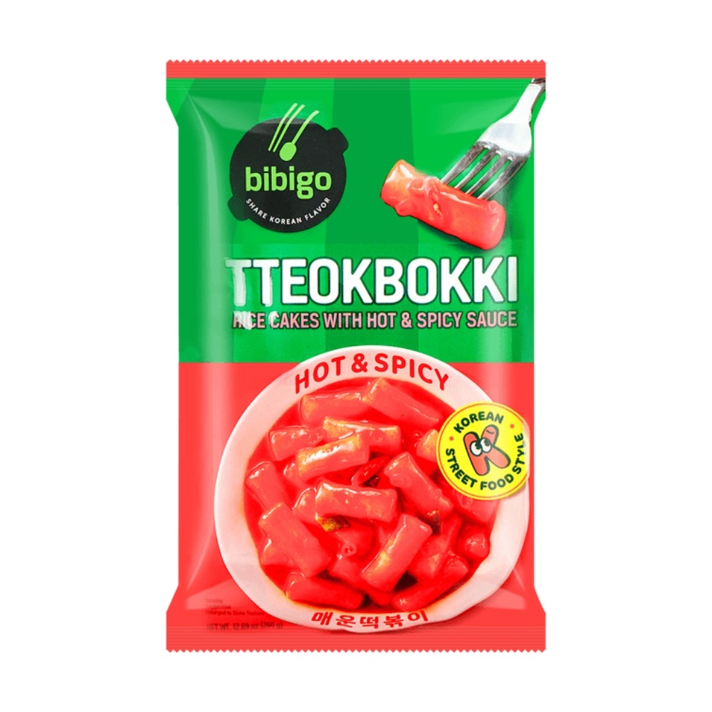 Cj Bibigo Tteokbokki Hot & Spicy 360gr