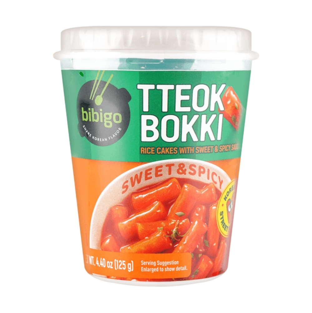 Cj Bibigo Tteokbokki Sweet & Spicy 125gr