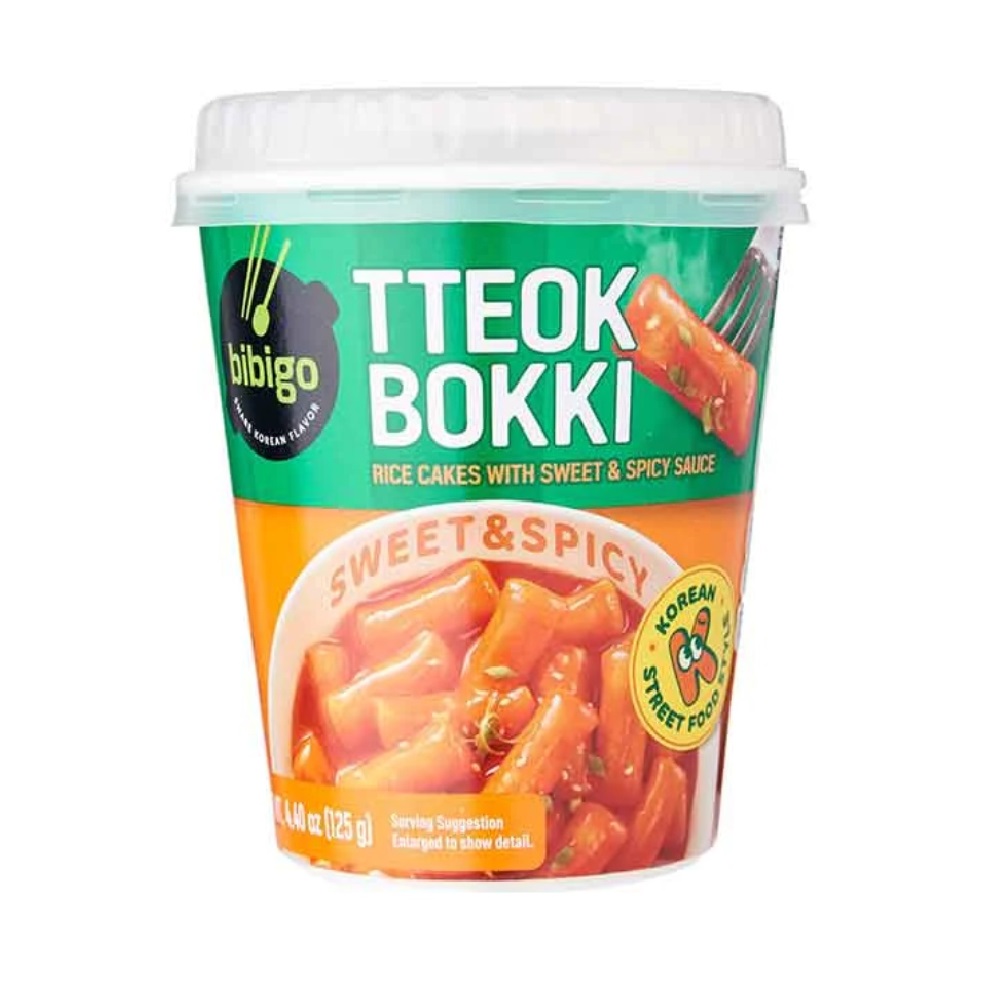 Cj Bibigo Tteokbokki Sweet & Spicy 125gr