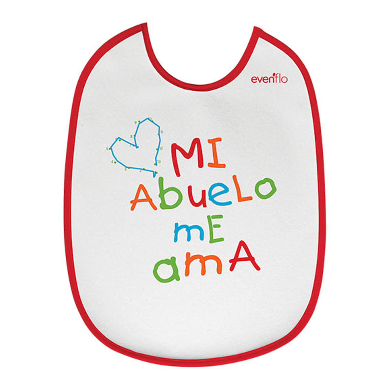 Baberos Evenflo Frases GDE Paquete 2 Piezas (Niña)