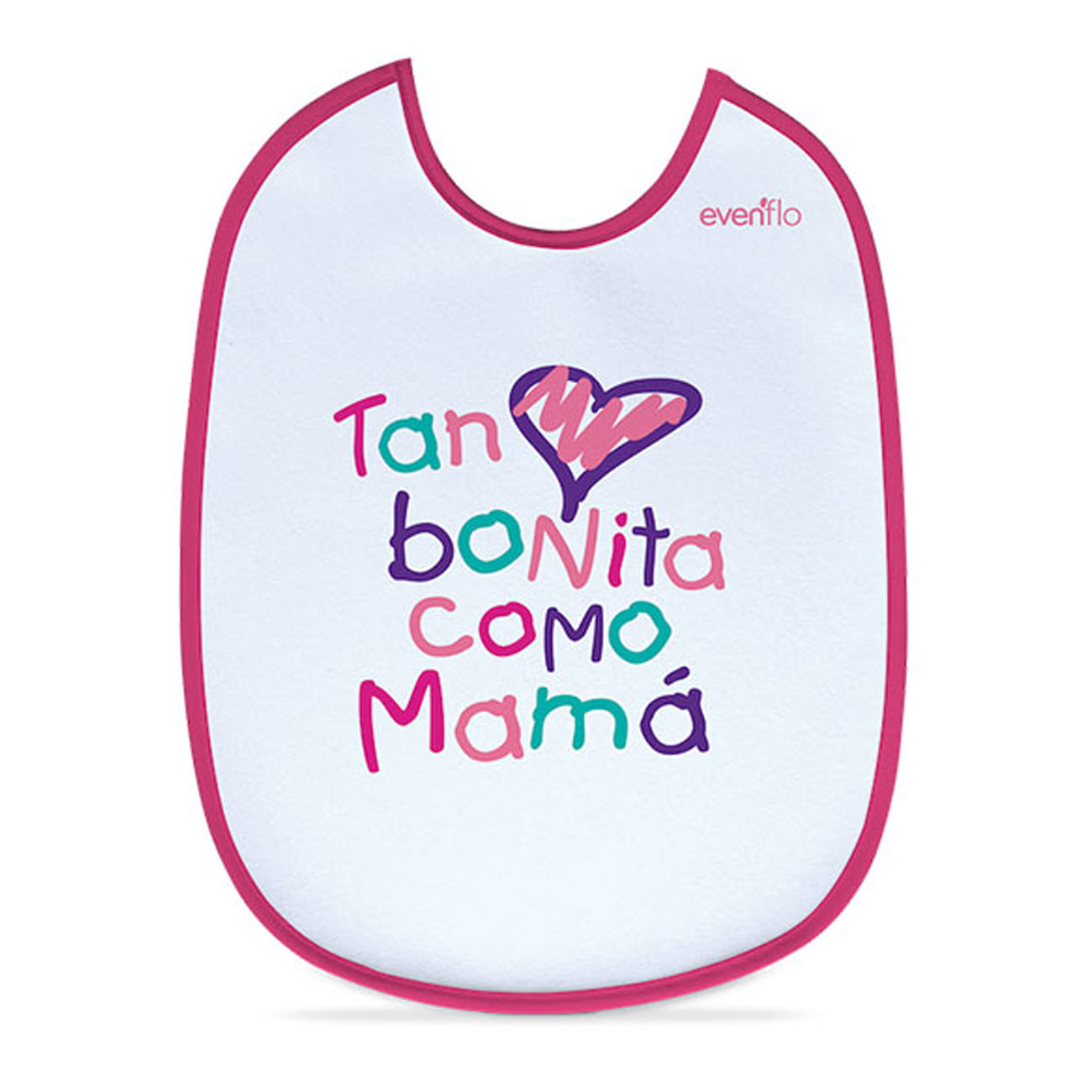 Baberos Evenflo Frases GDE Paquete 2 Piezas (Niña)