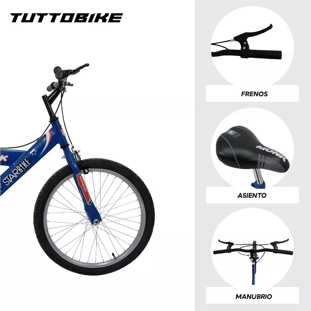 BICICLETA  STARBIKE Rodada 20 1 Velocidad 