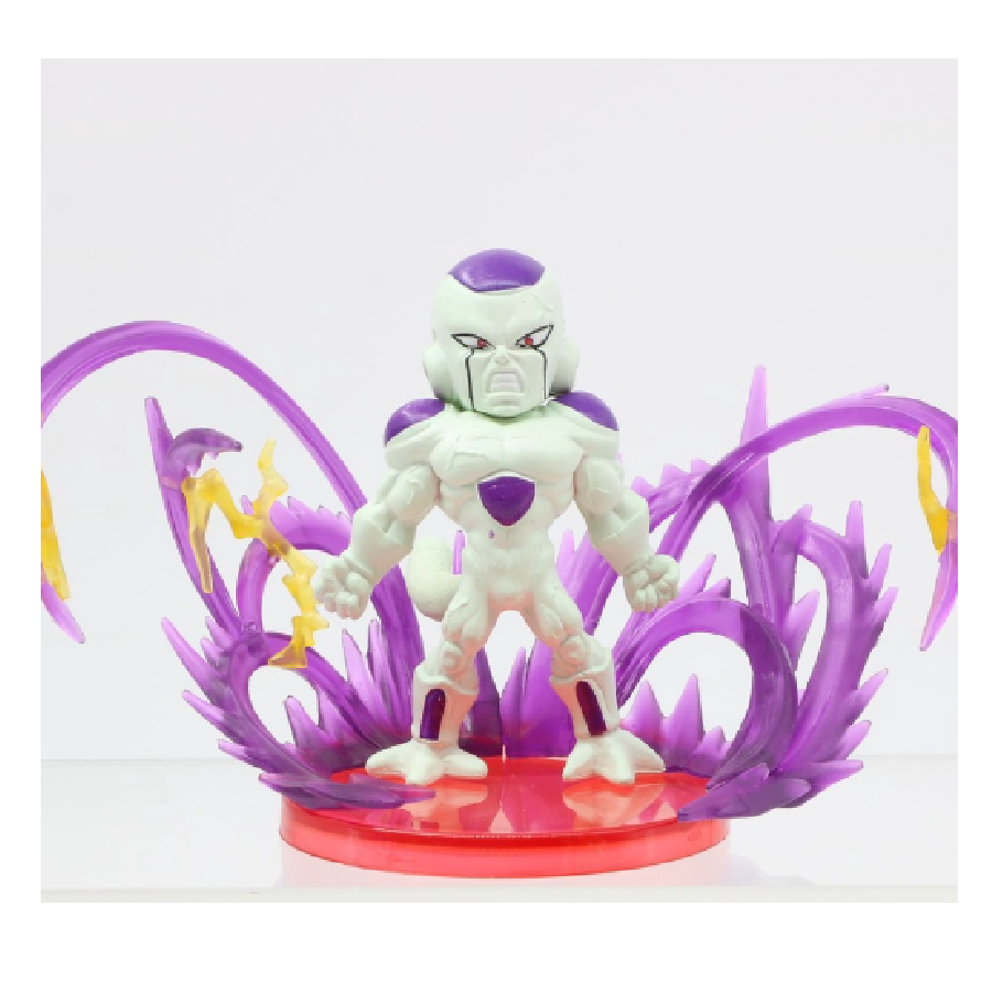 Kit 9 Figuras de Dragon Ball Z Juguetes de Super Saiyan, Son Goku, Gohan, Vegeta, Gogeta, Freezer, Black Goku, Broly