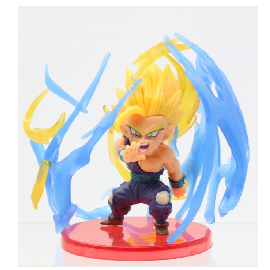 Kit 9 Figuras de Dragon Ball Z Juguetes de Super Saiyan, Son Goku, Gohan, Vegeta, Gogeta, Freezer, Black Goku, Broly