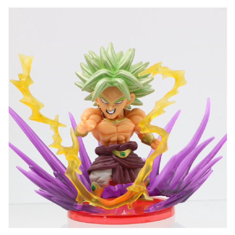 Kit 9 Figuras de Dragon Ball Z Juguetes de Super Saiyan, Son Goku, Gohan, Vegeta, Gogeta, Freezer, Black Goku, Broly