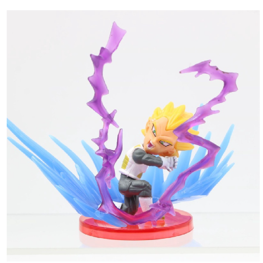Kit 9 Figuras de Dragon Ball Z Juguetes de Super Saiyan, Son Goku, Gohan, Vegeta, Gogeta, Freezer, Black Goku, Broly
