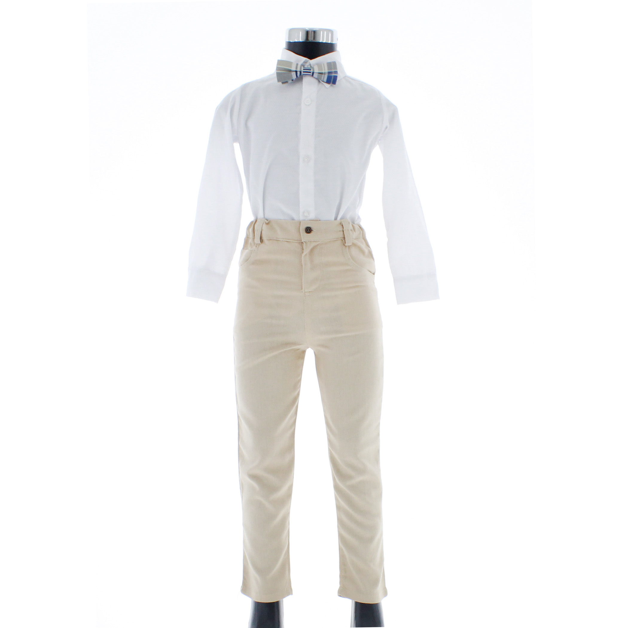 Conjunto de Vestir para Niño Camisa Pantalon y Chaleco 3641 1 a 8 años.