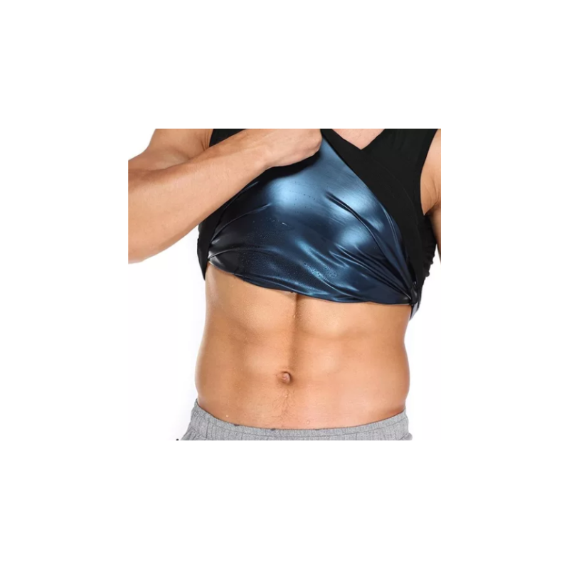 Faja Reductora Sauna Camiseta Chaleco Sweat Shaper Ligera.