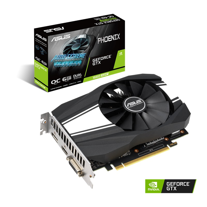 Tarjeta De Video ASUS NVIDIA GeForce GTX 1660 SUPER Edición OC 6GB GDDR6