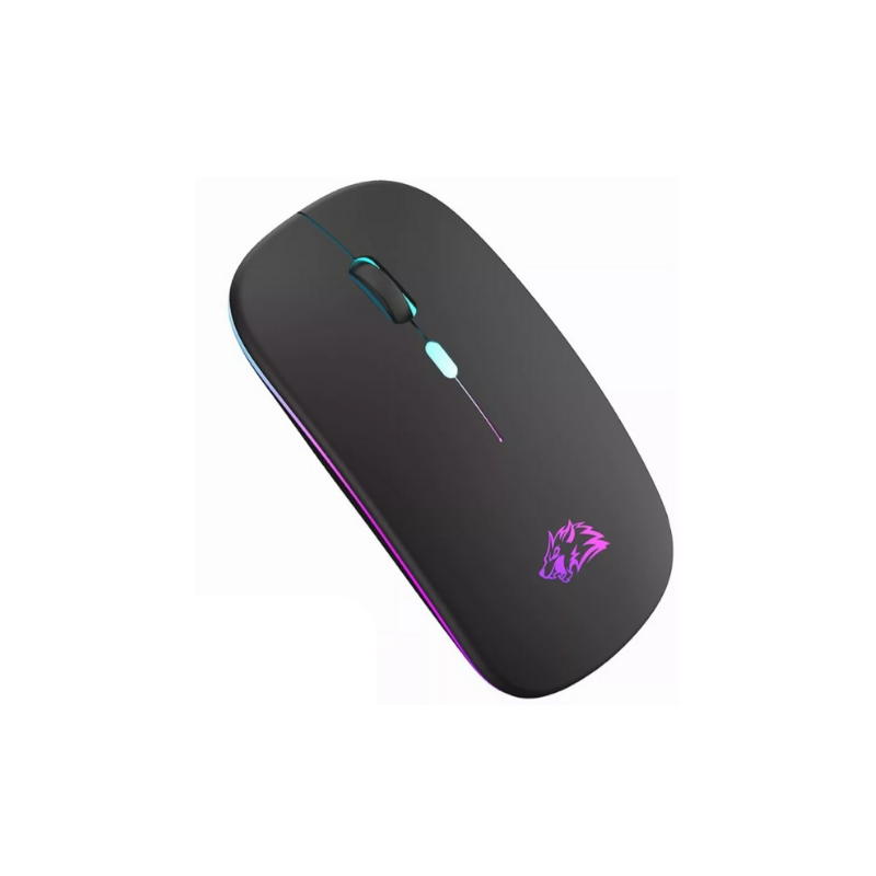 Ratón Silencioso De Oficina Inalámbrico Recargable De 2.4g.