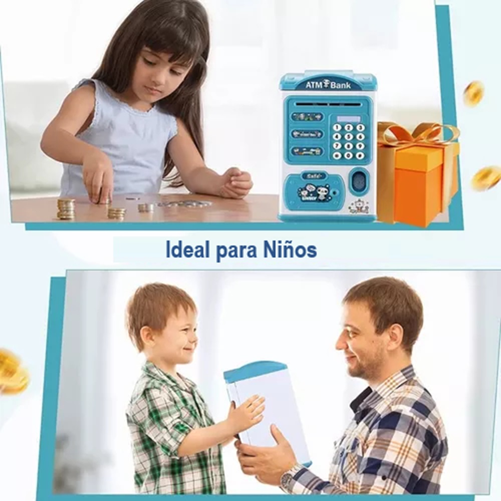 Alcancia electronica con huella digital