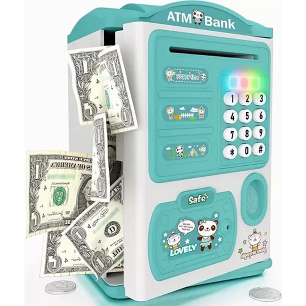 Alcancia electronica con huella digital