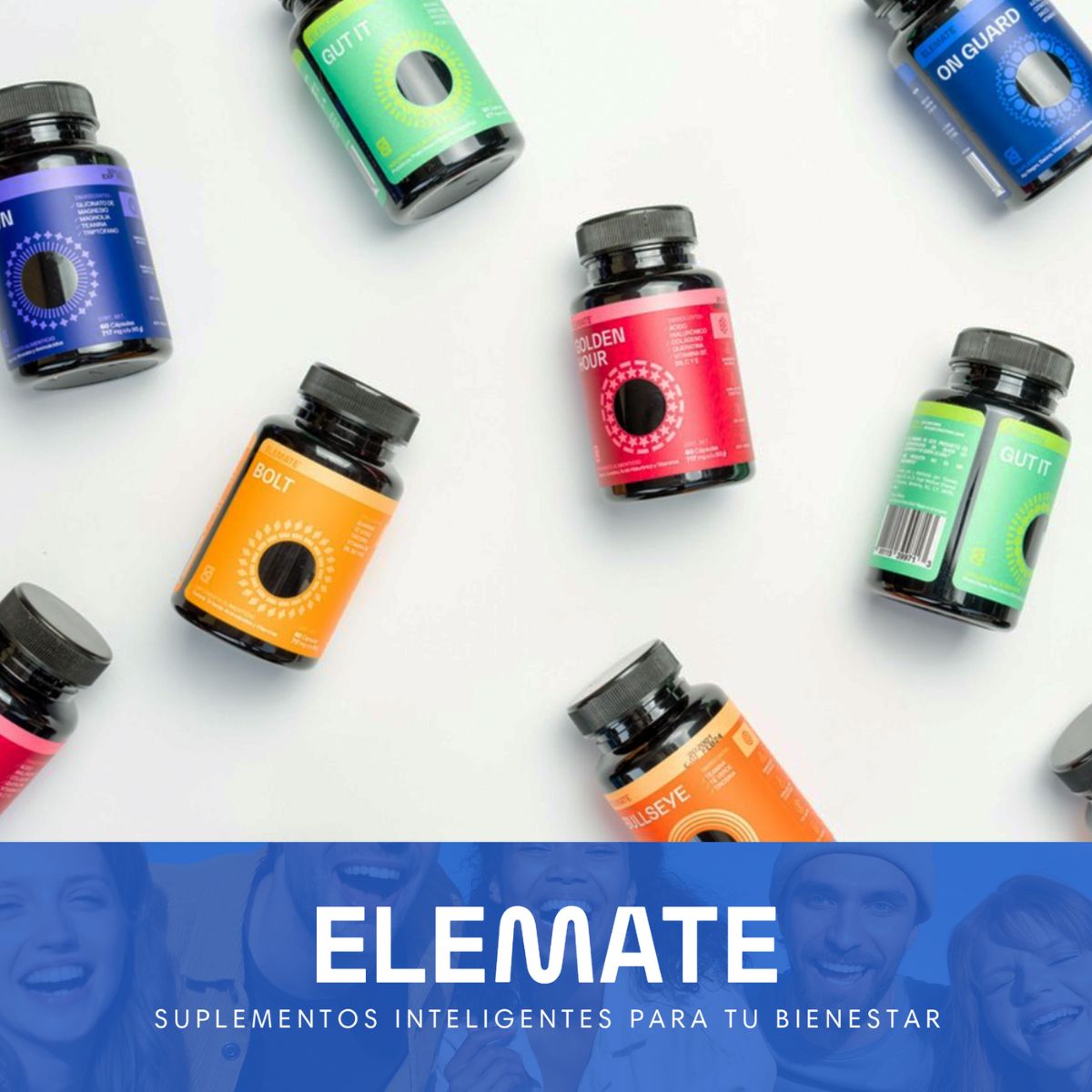 Suplemento Alimenticio 100% Natural Para el Estres Hecho a Base de Magnesio, L-Teanina y  Rhodiola. Contiene 60 Cápsulas Veganas. Apoyo a la Rutina Diaria