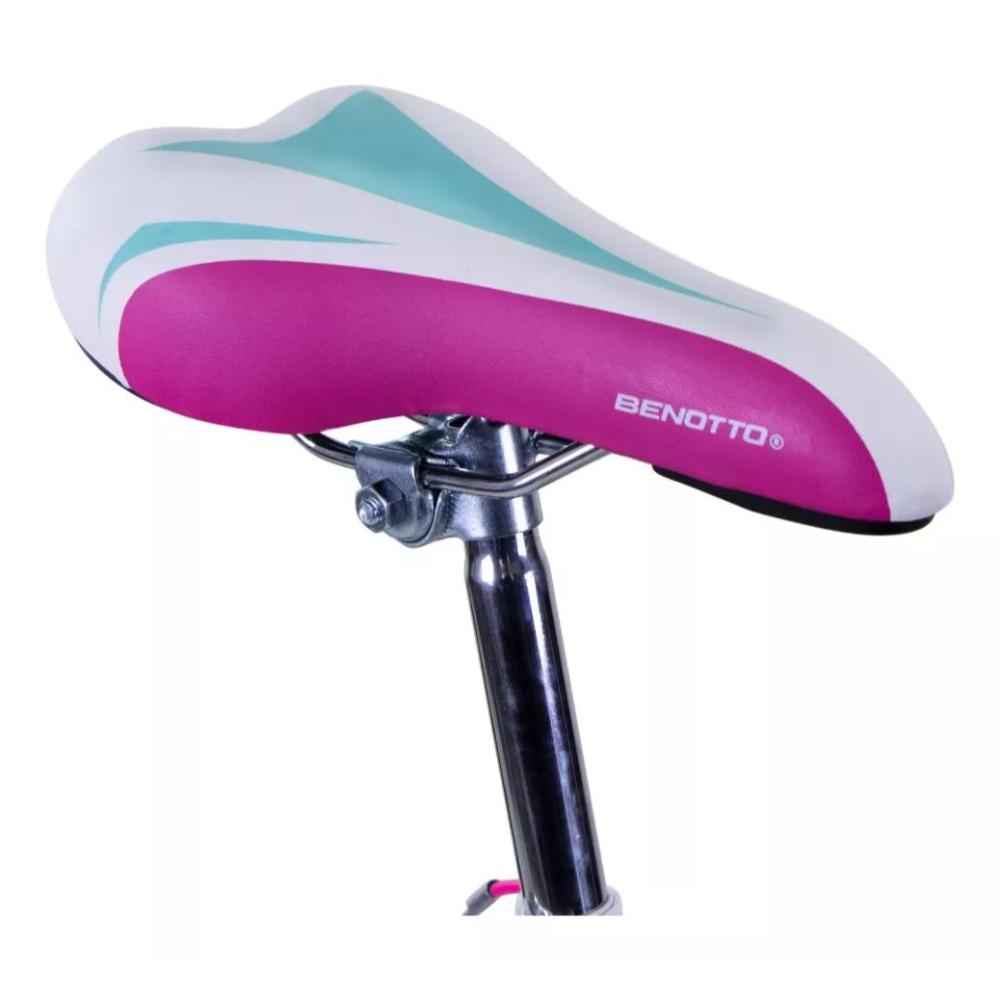 Bicicleta Benotto Alpina MTB Acero R26 21V Dama Sunr Bco