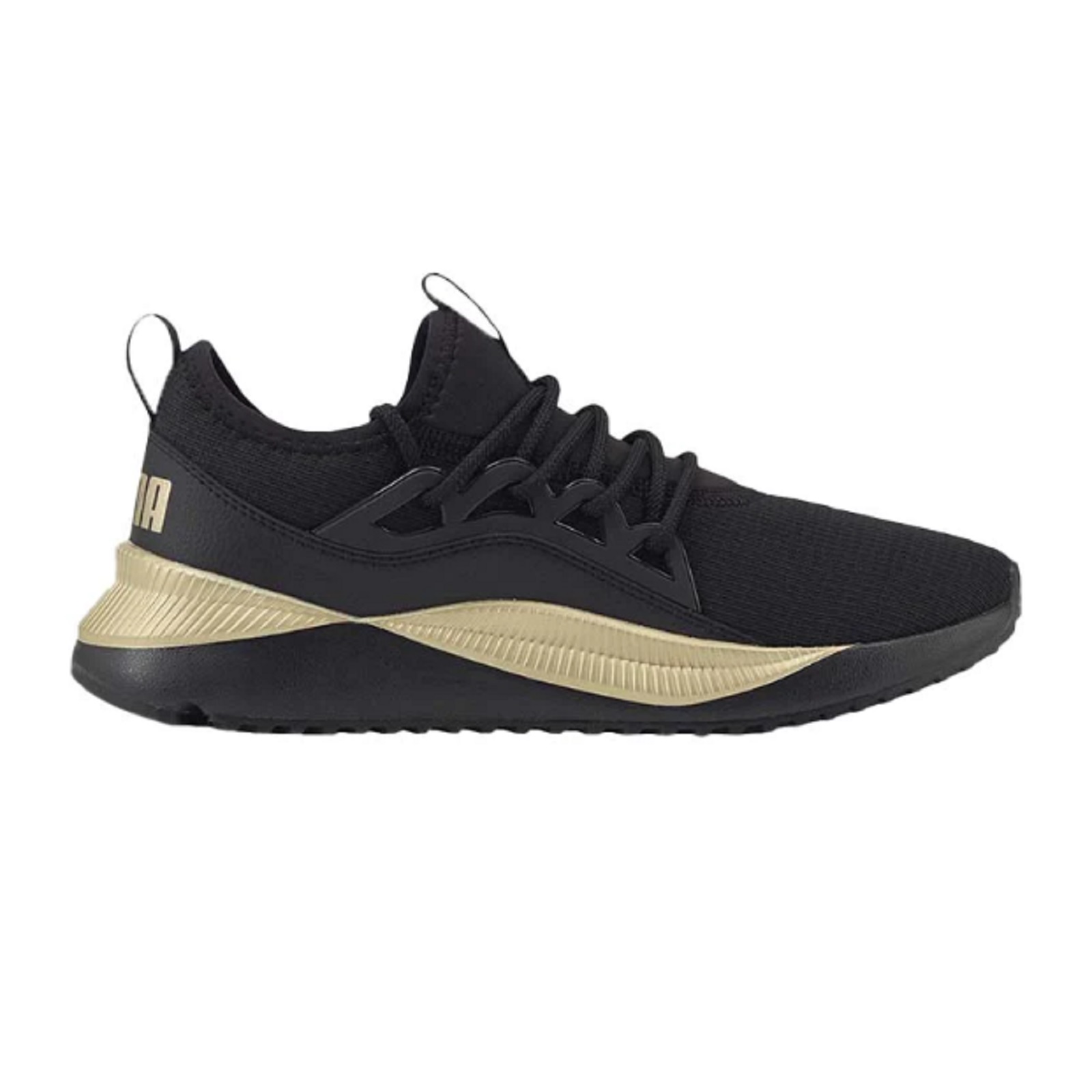 Tenis Puma Pacer Future Allure Deportivo Negro/dorado Mujer .