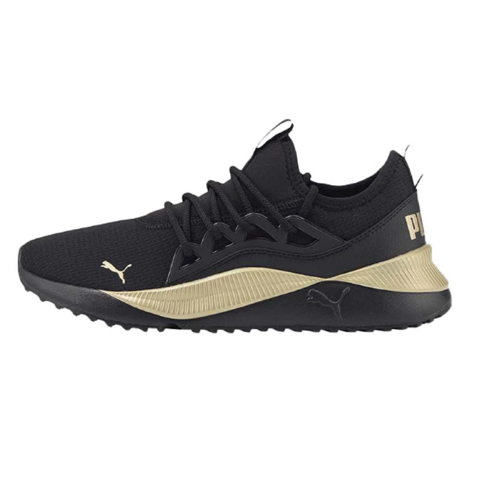 Tenis Puma Pacer Future Allure Deportivo Negro/dorado Mujer .