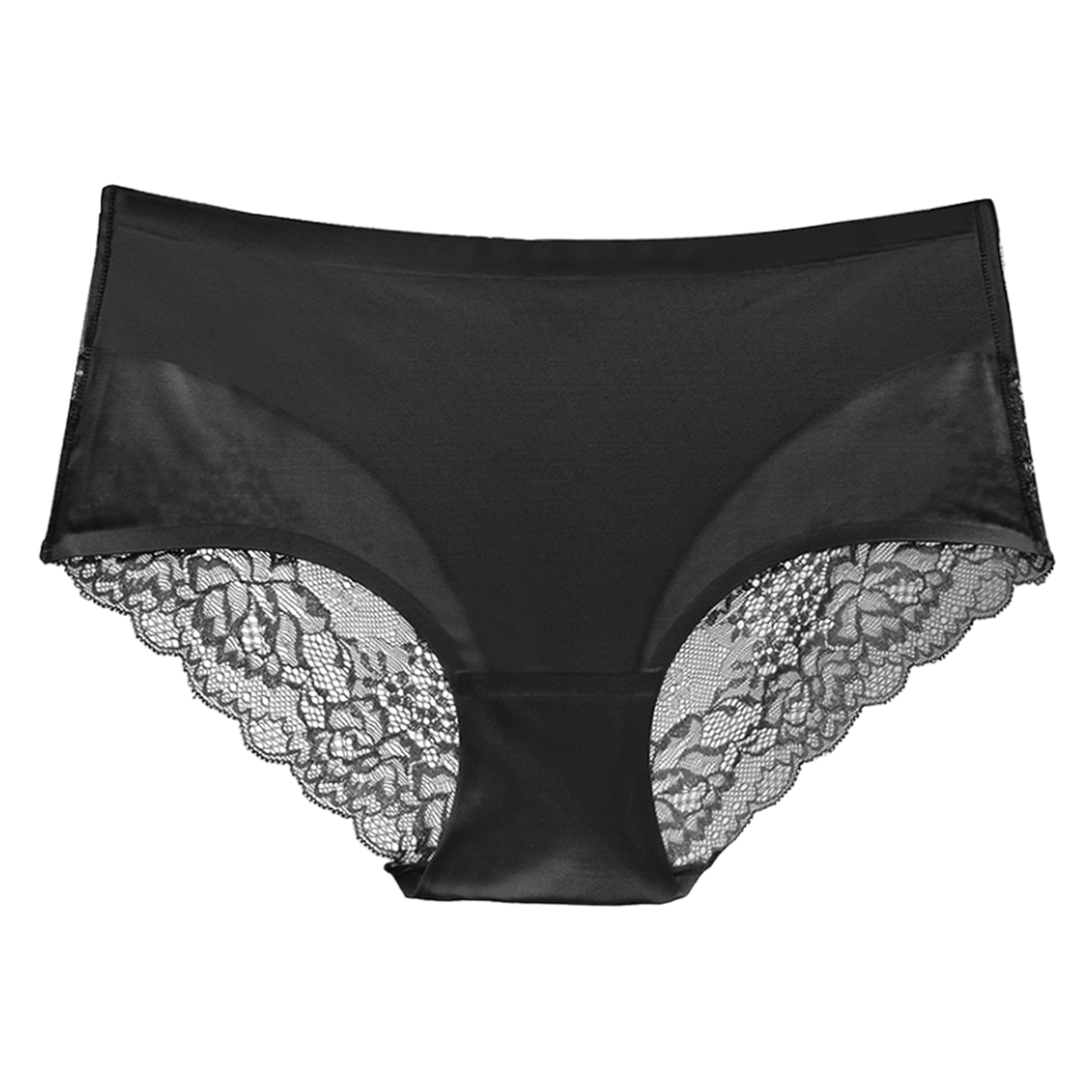 Pack 3 Panty Pantaletas Dama Encaje Satin Ropa Interior Sexy