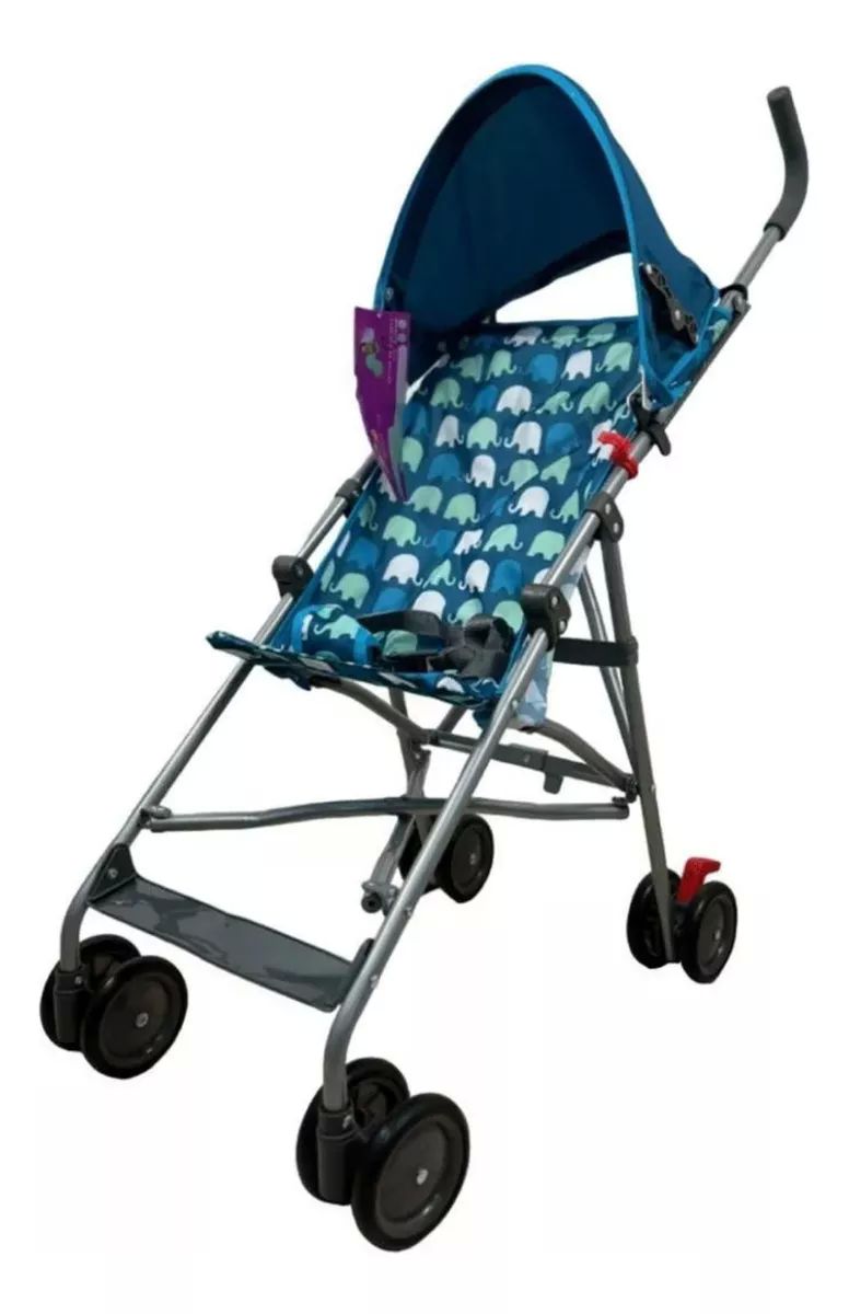 Carriola De Baston Plegable Ligera Parents Choice - Azul