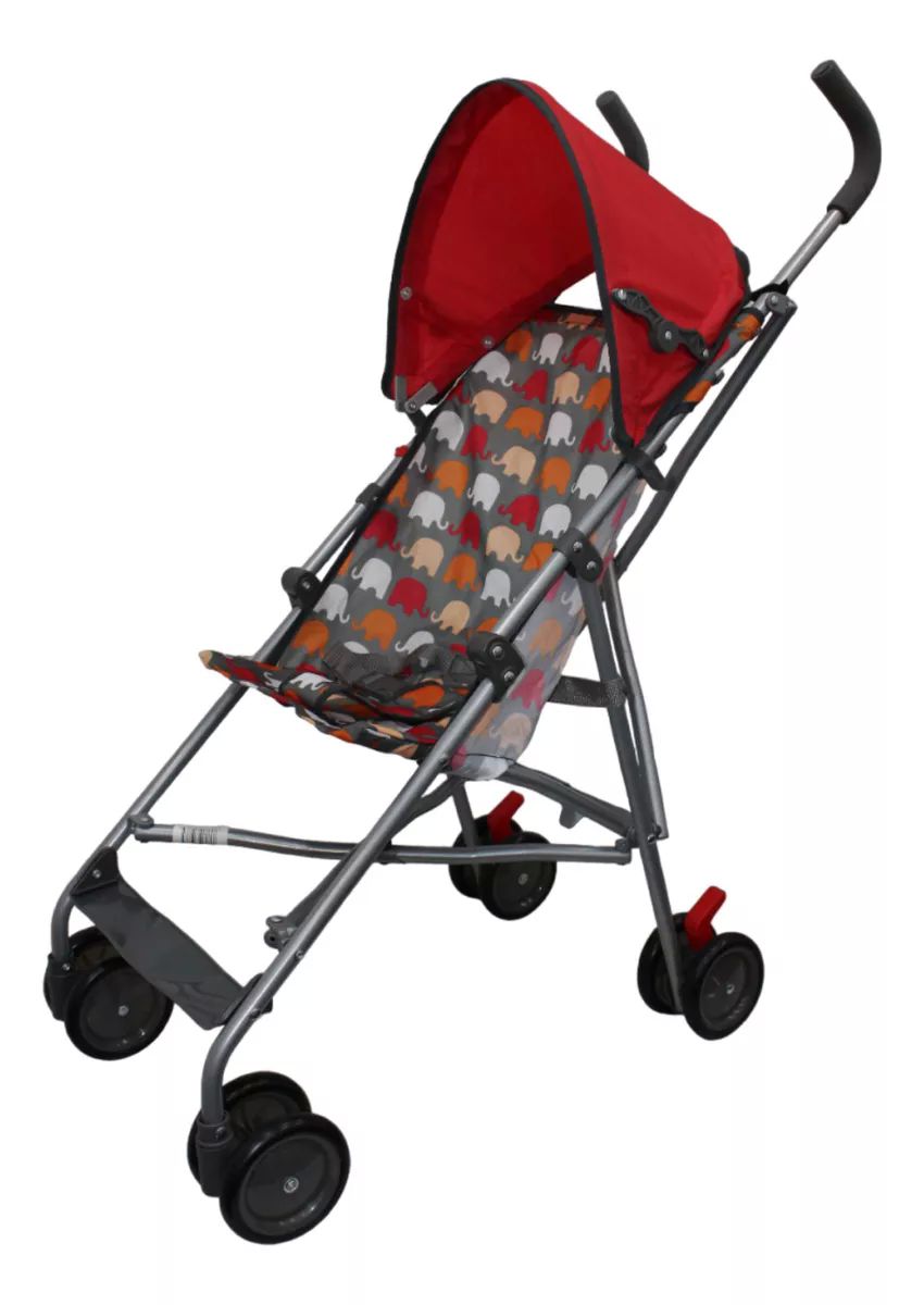 Carriola De Baston Plegable Ligera Parents Choice - Rojo