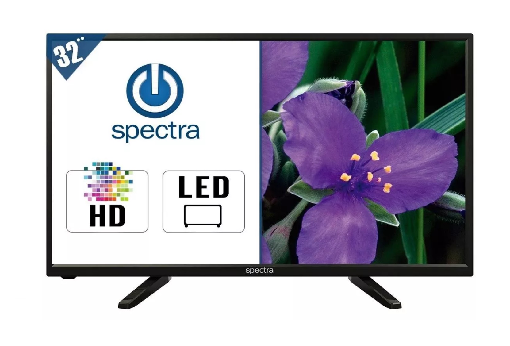 Pantalla Spectra 32-RSP Smart TV Roku 32 Pulgadas LED HD