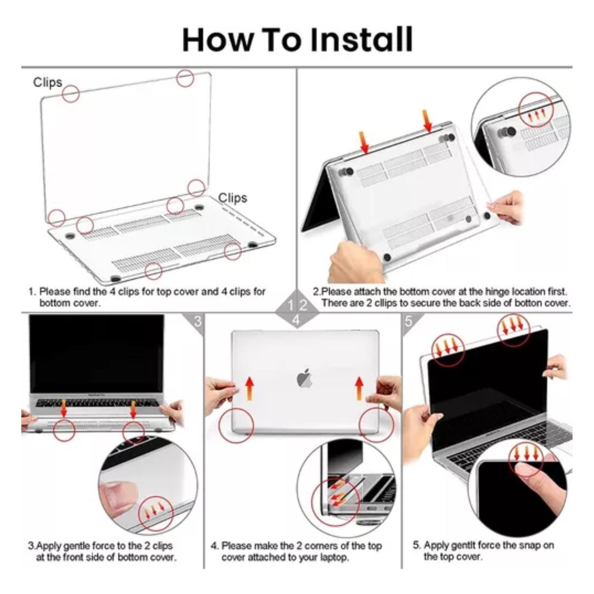 Funda Carcasa Para Macbook Pro 13 A2338/a1708/a2251 M1 M2 transparente