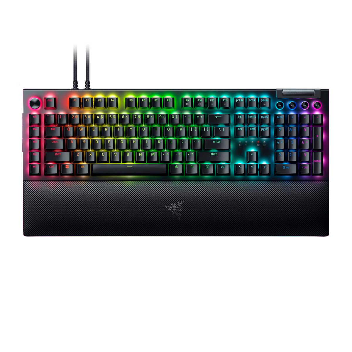 Teclado Mecanico Gamer BlackWidow V4 Switch Verde US Reacondicionado Tipo A