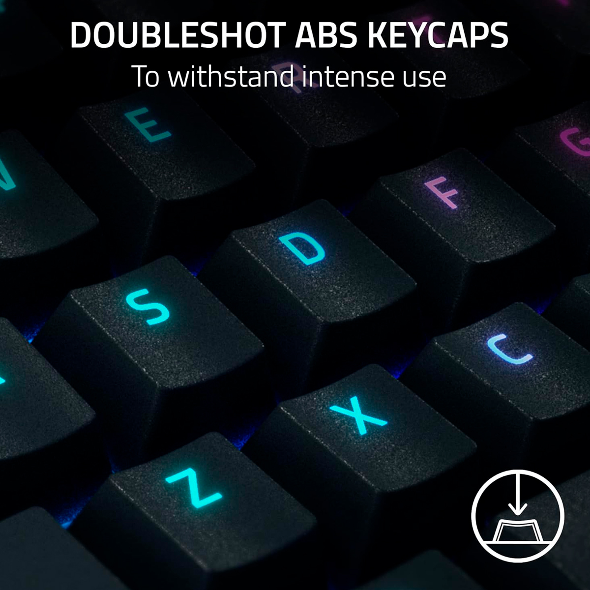 Teclado Mecanico Gamer BlackWidow V4 Switch Verde US Reacondicionado Tipo A