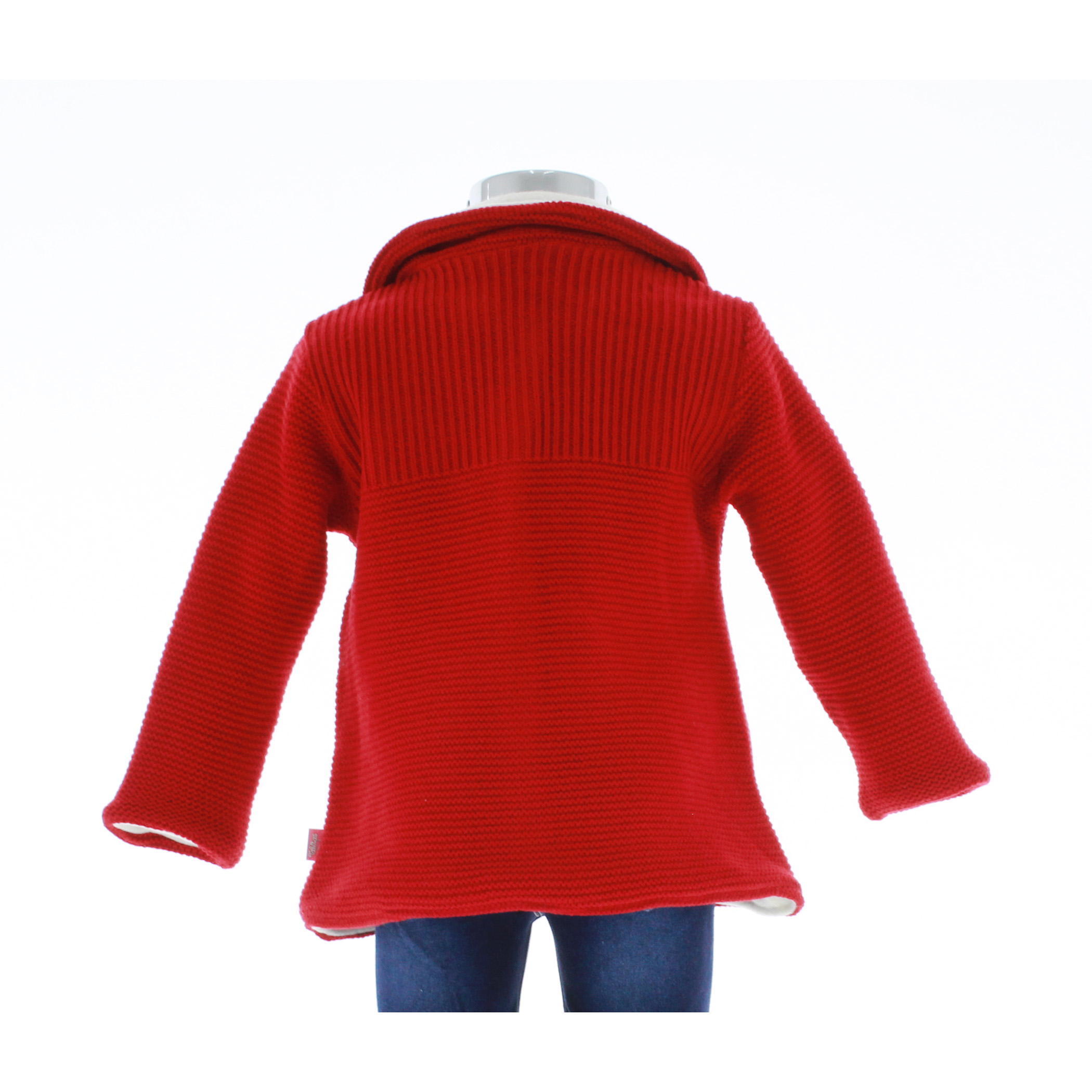 Abrigo Rojo para Niña Forrado 3644 1 A 8 Años