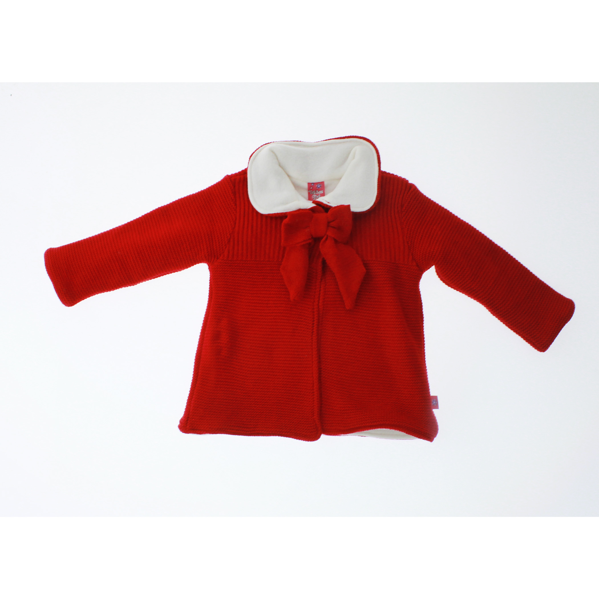 Abrigo Rojo para Niña Forrado 3644 1 A 8 Años