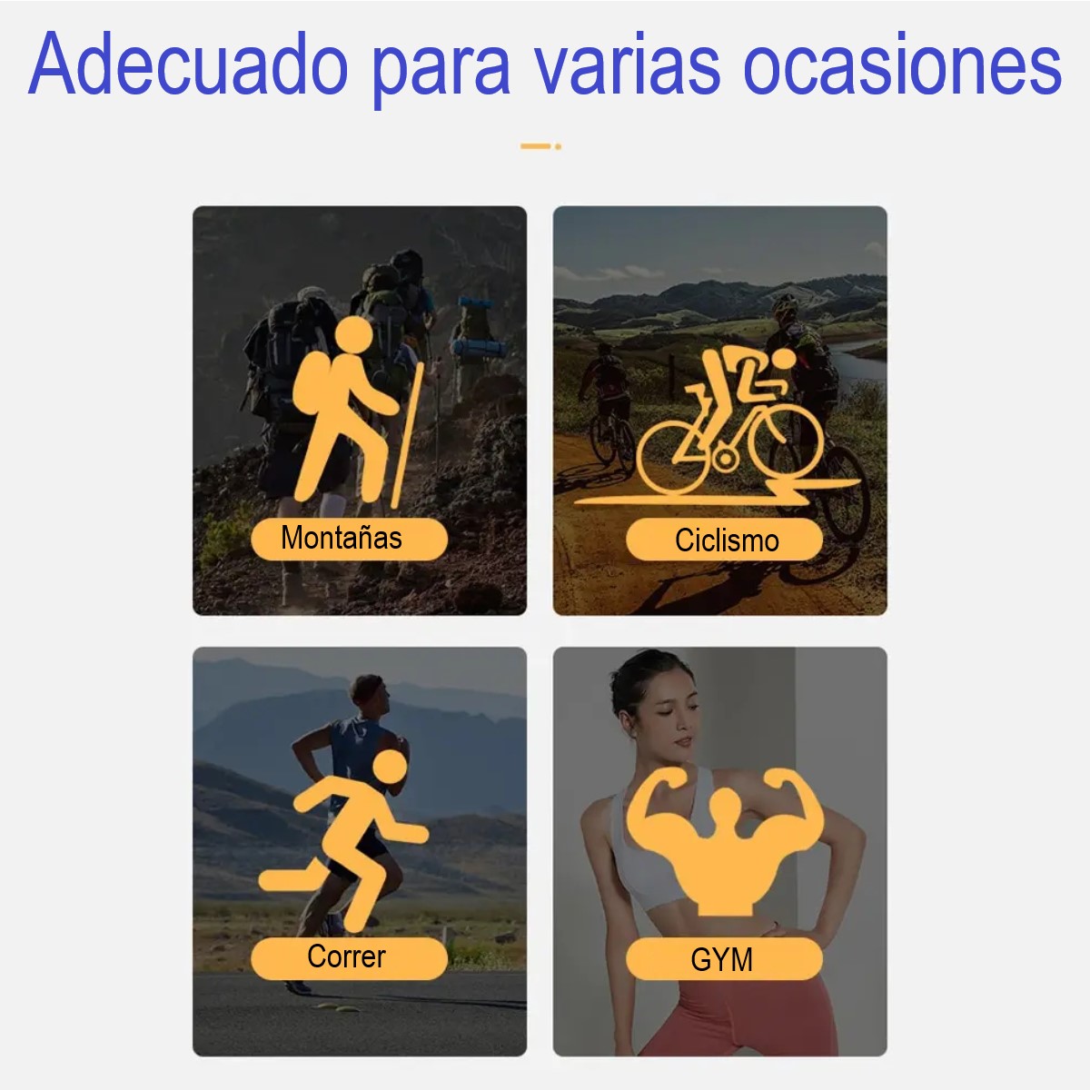 Buff pañuelo tubular bandana moto bici cómodo cubre bocas deportes azul gris gym