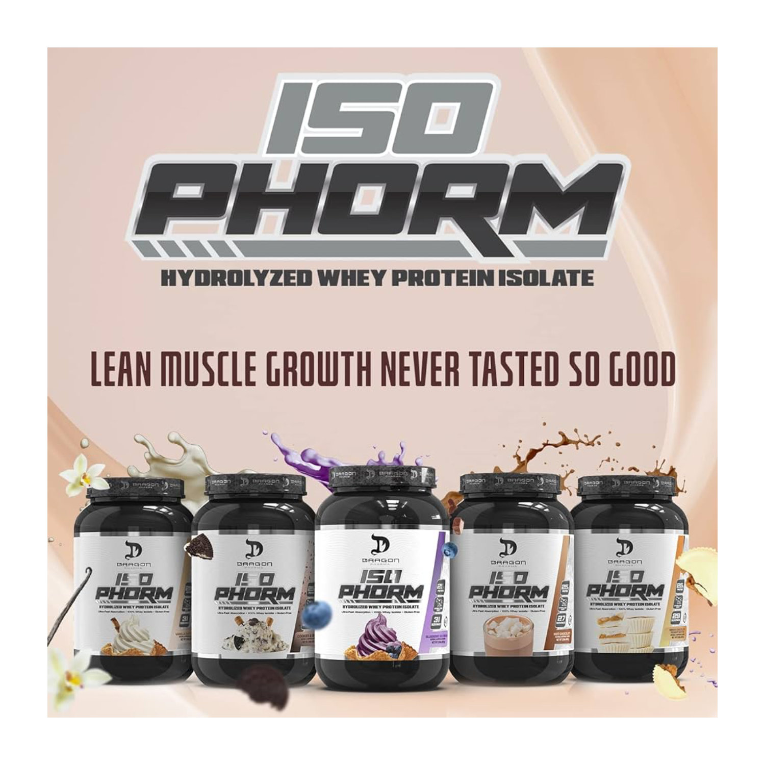 Proteina Dragon Pharma IsoPhorm 5lbs 79 Serv..