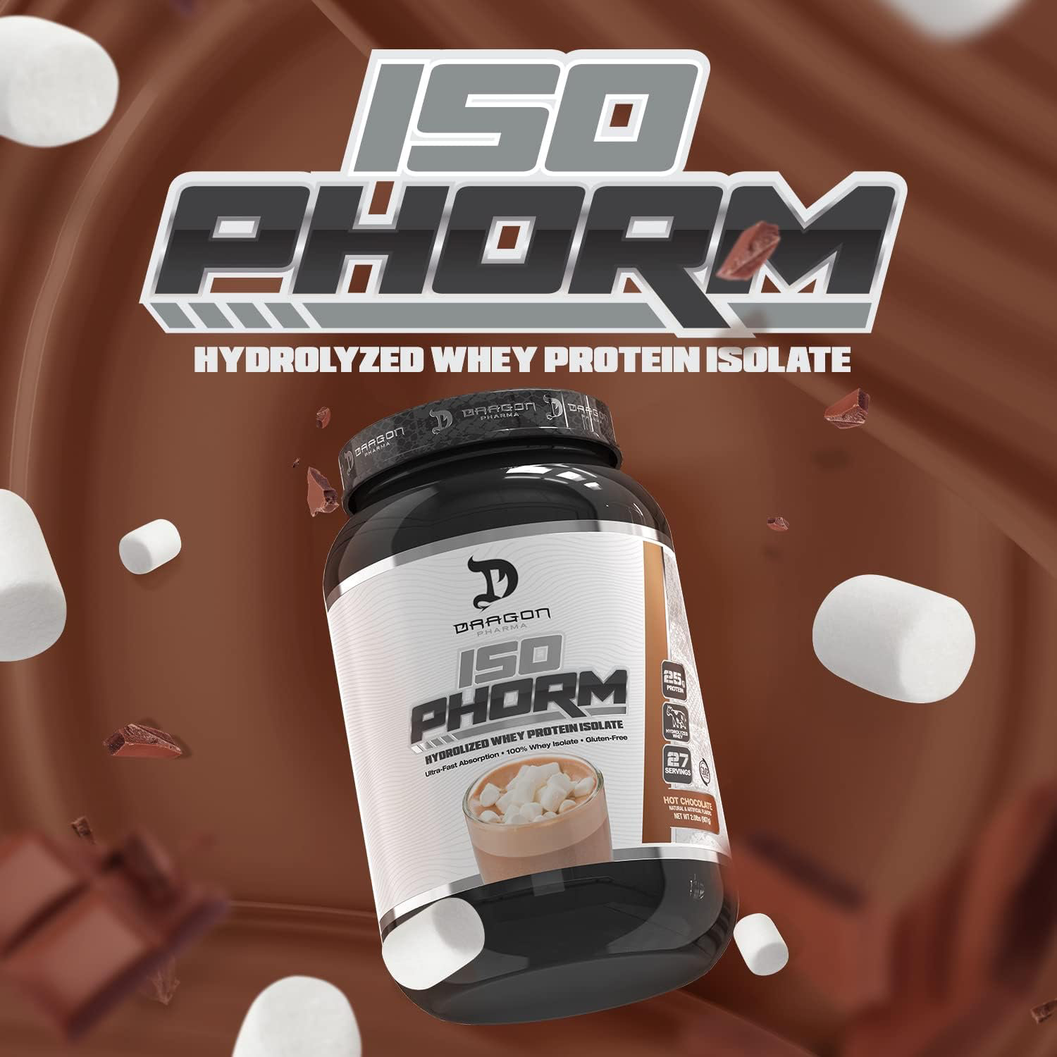 Proteina Dragon Pharma IsoPhorm 5lbs 79 Serv..