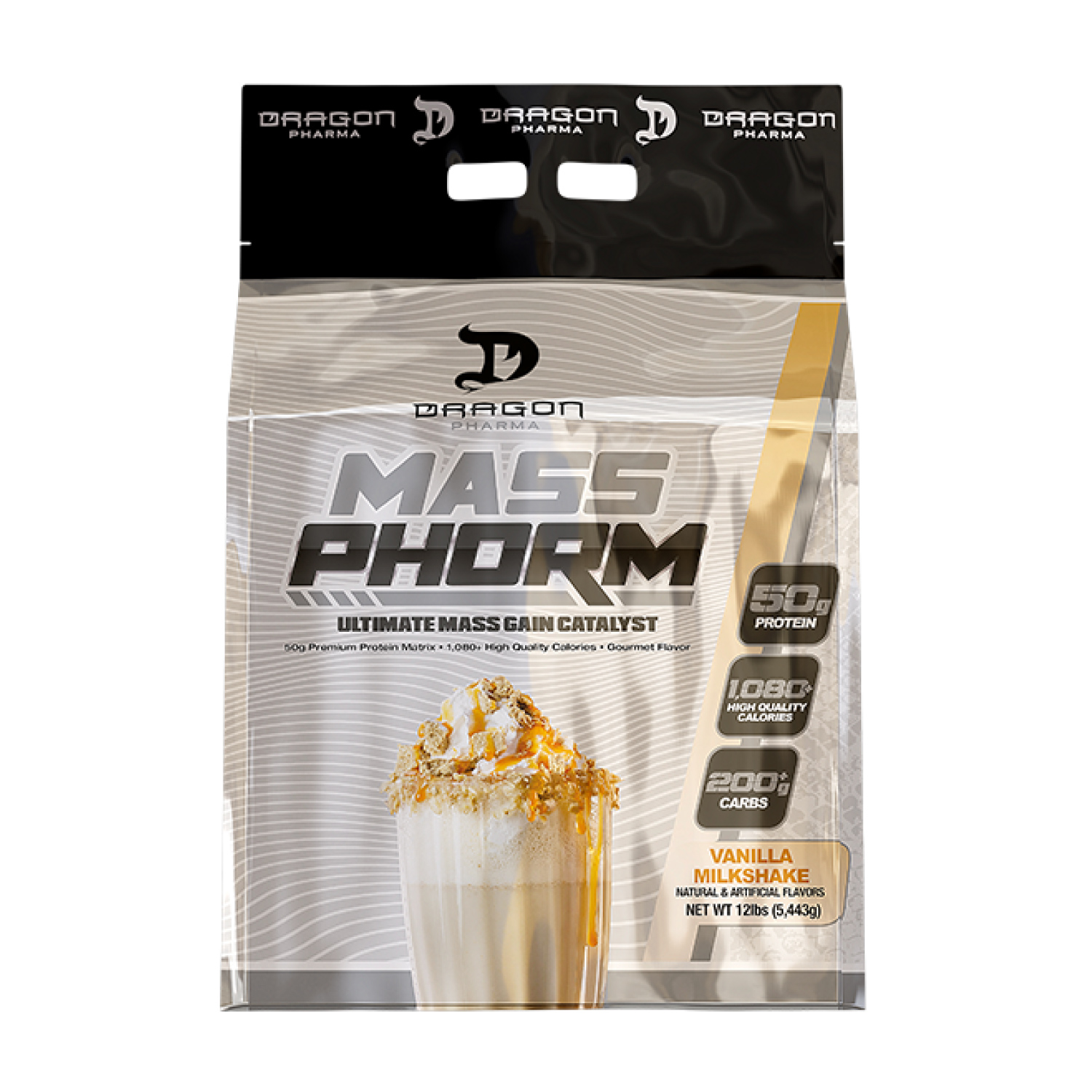 Ganador Dragon Pharma Mass Phorm 12 lbs 20 Serv..