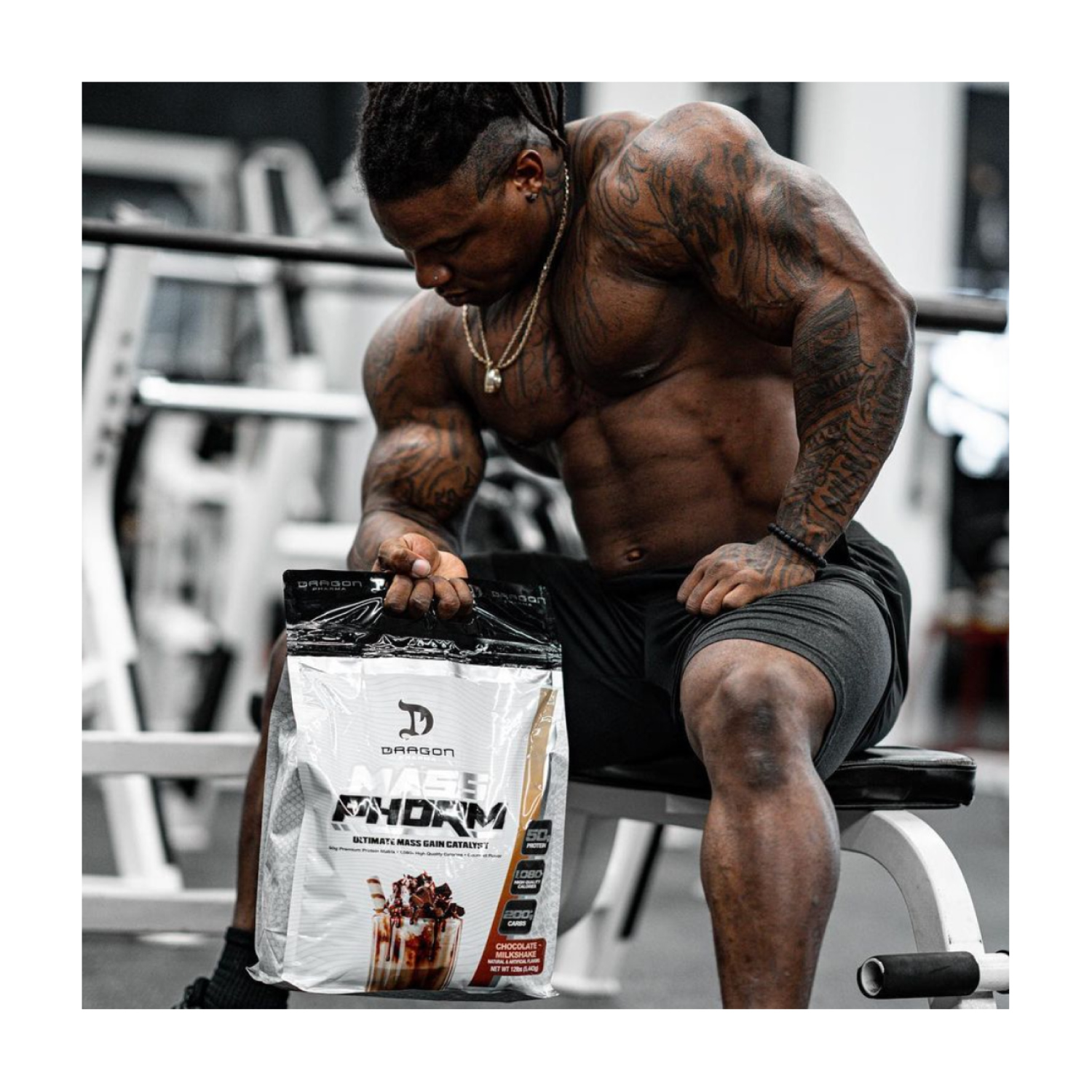 Ganador Dragon Pharma Mass Phorm 12 lbs 20 Serv..