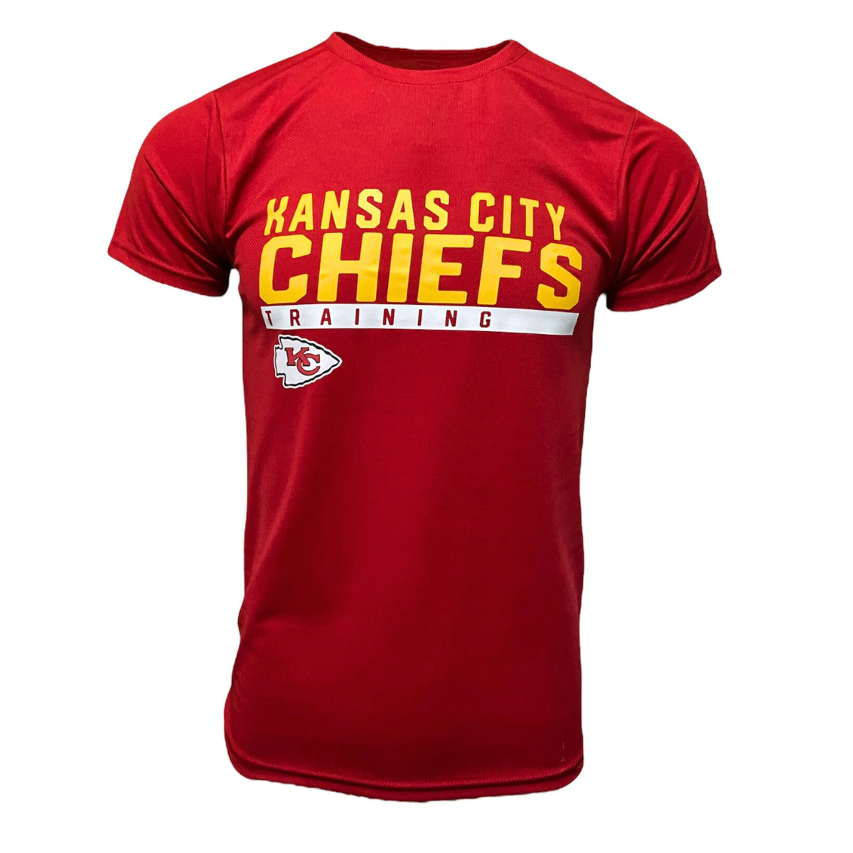 Playera Manga Corta Tela Tipo Jersey Cool Dry ProLine NFL KC CHIEFS 2024