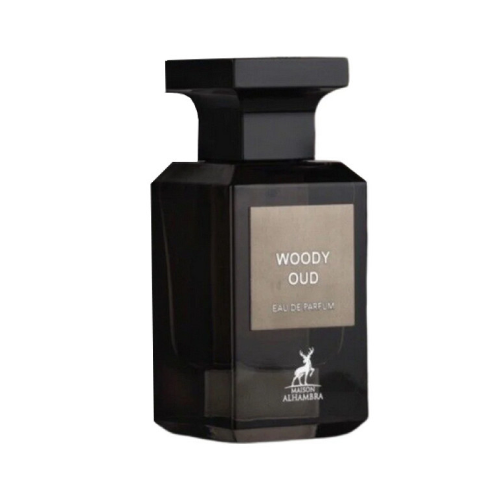 Perfume Maison Alhambra Woody Oud 80ml Unisex Edp