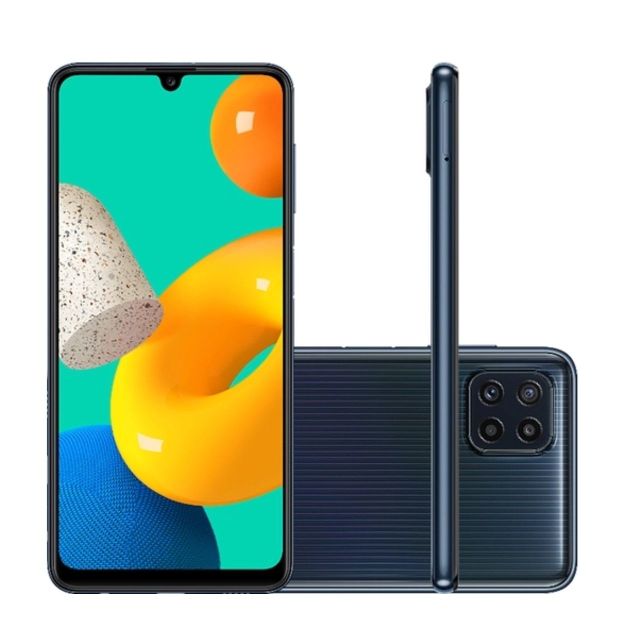 CELULAR Samsung Galaxy M32 (5000 mAh) Dual SIM 128 GB NEGRO 6 GB RAM LIBERADO