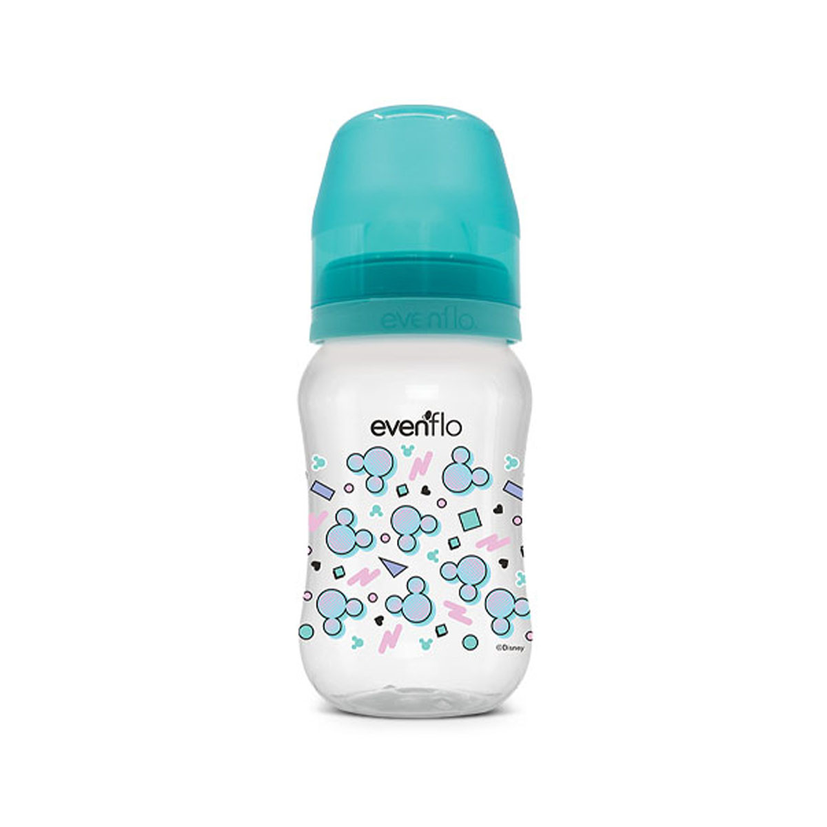 Biberon Evenflo Cuello Ancho Disney .