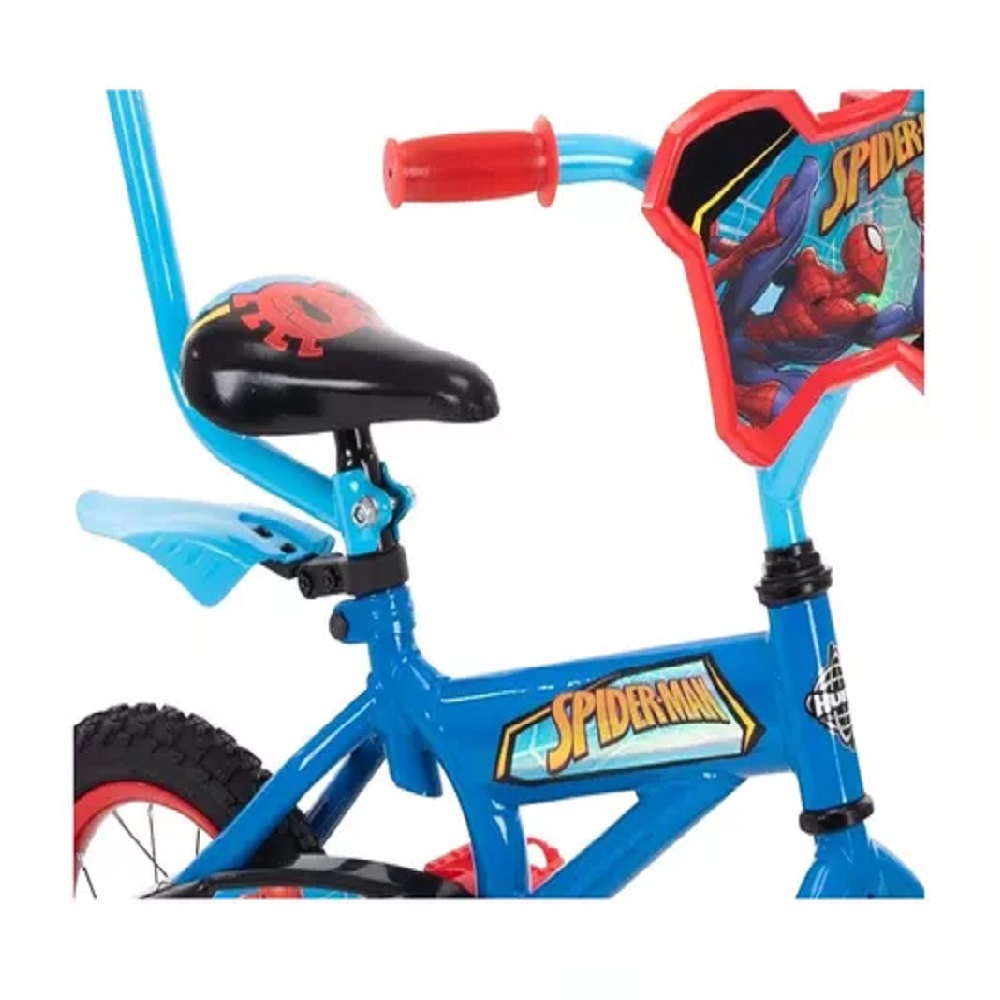 Bicicleta Infantil R12 Spiderman azul huffy