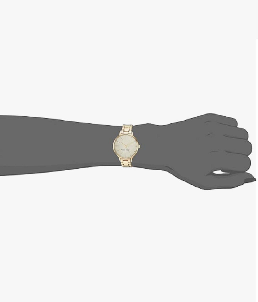 Reloj Mujer Nine West Cristal Mineral 36 Mm